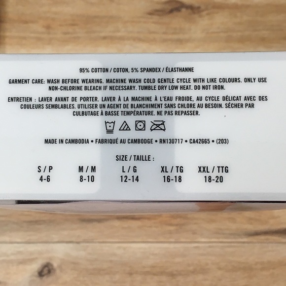 New! It Se Bit Se French Dressing Underwear Hi Cut - Picture 6 of 6